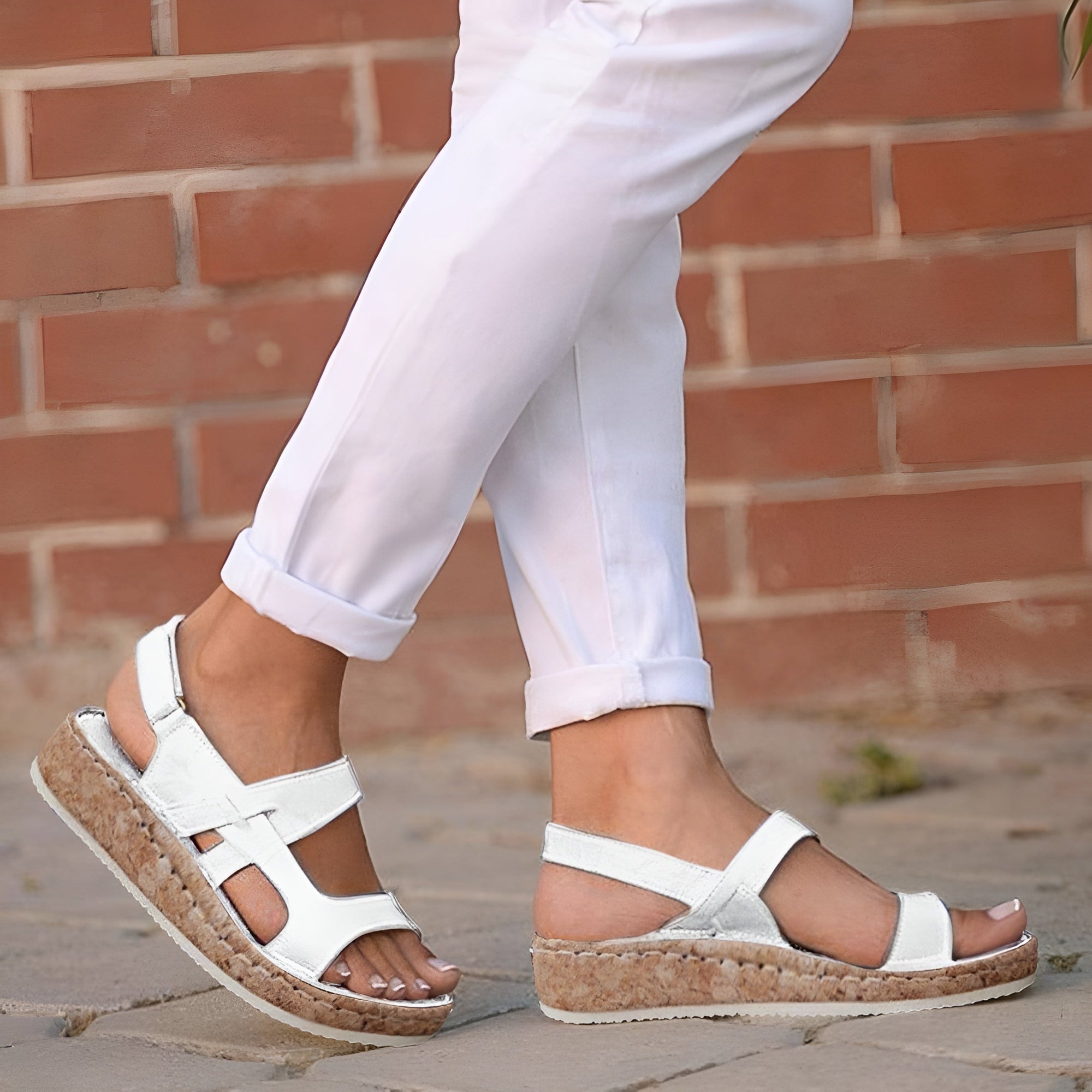 Komfortable und stilvolle orthopädische Sandalen für Damen