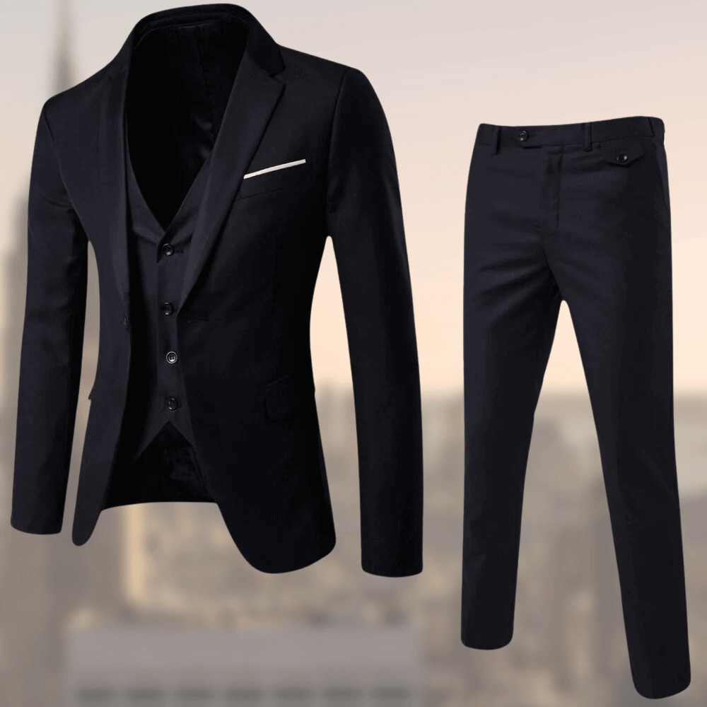 Elegantes Herren-Anzugsset (2-teilig) von Ambros – ideal für Business und festliche Events