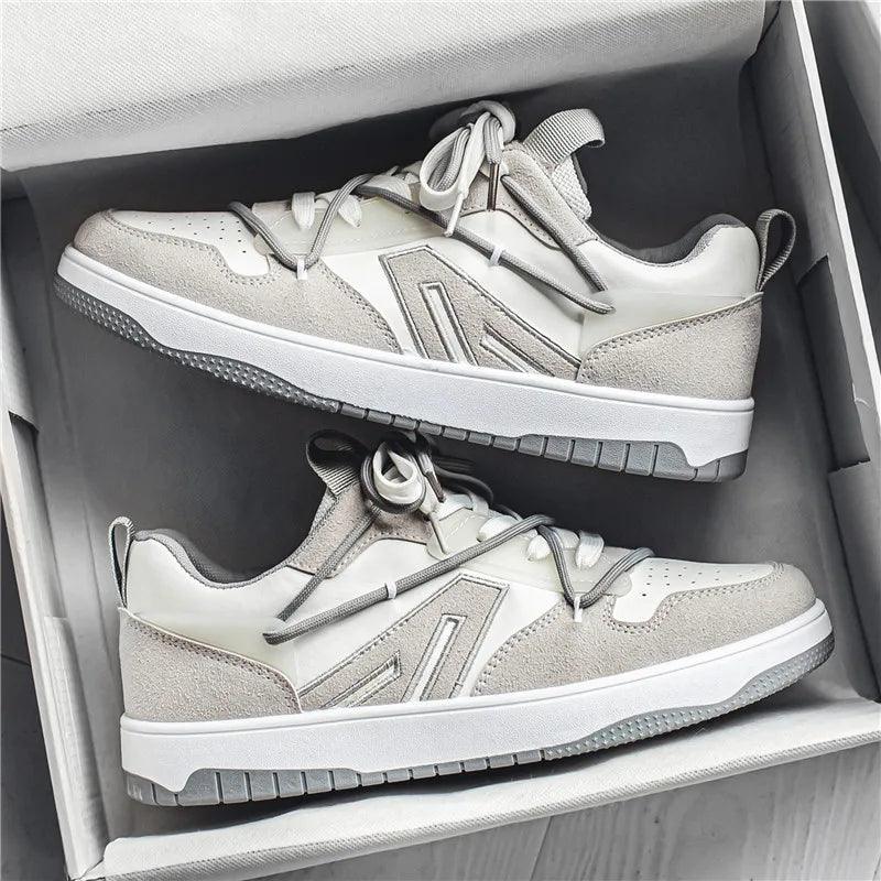 Ryler Skate Schuhe: Low-Top mit farblich abgesetzten Schnürsenkeln