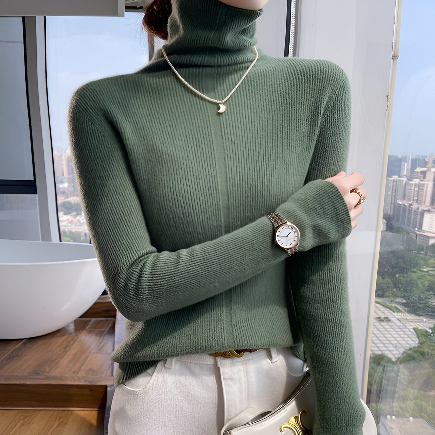 Iwan: Luxuriöser Pullover aus Wollmischung