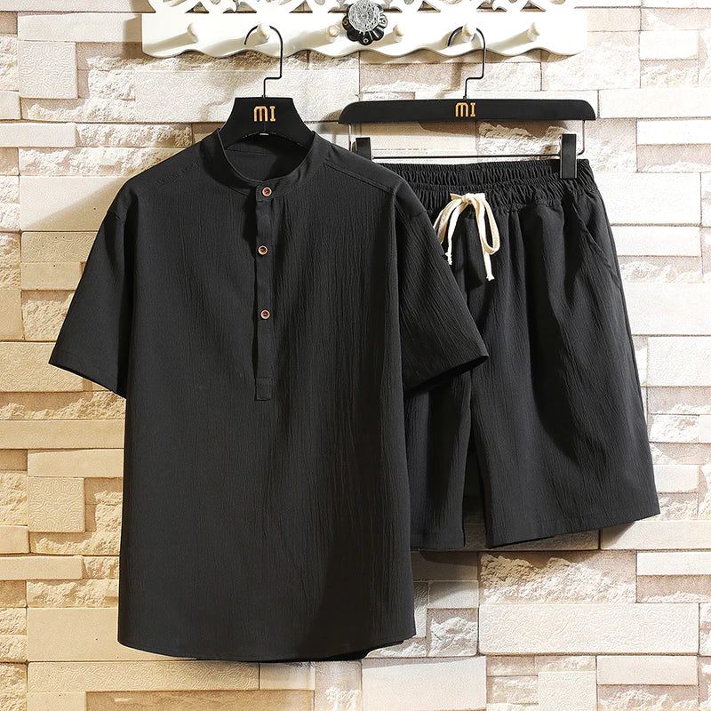 Modisches und bequemes Herren Sommer-Outfit