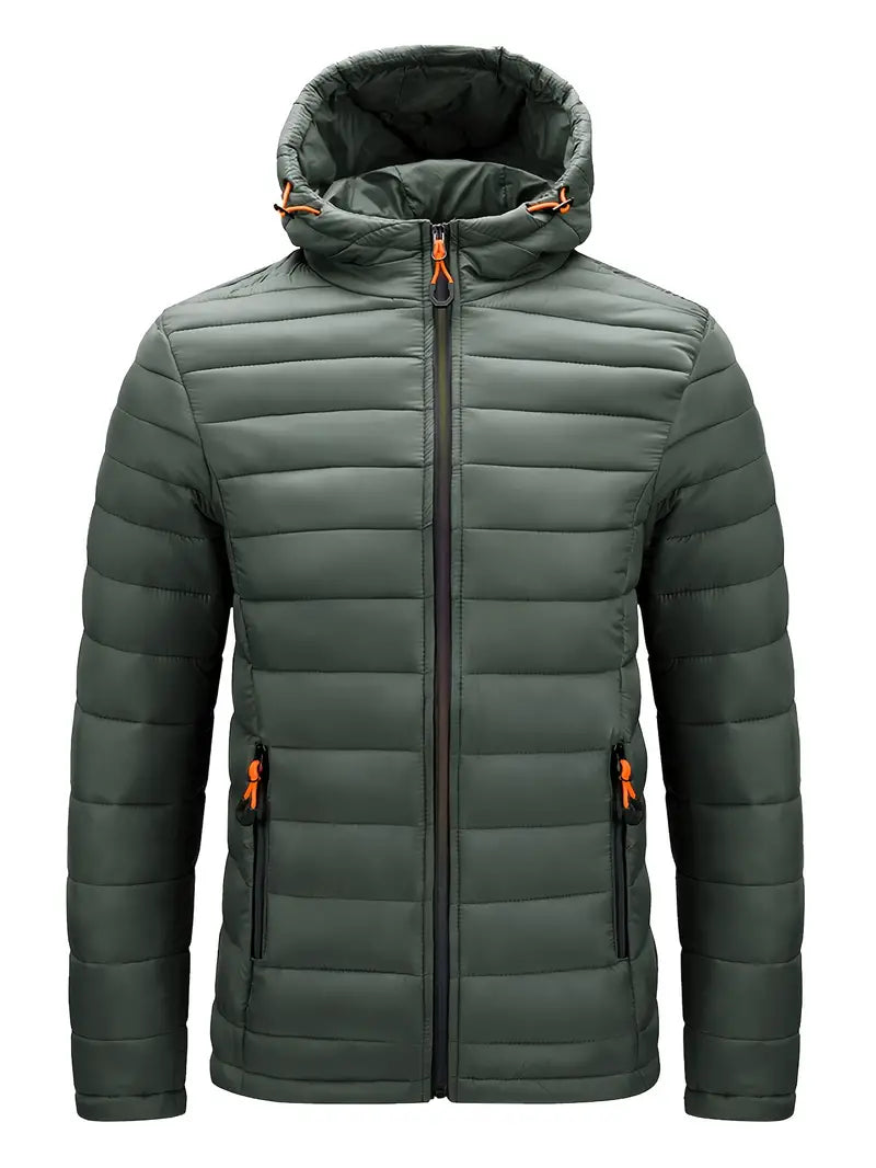 Krohn-e | Daunen Winterjacke mit Kapuze - Stilvoll