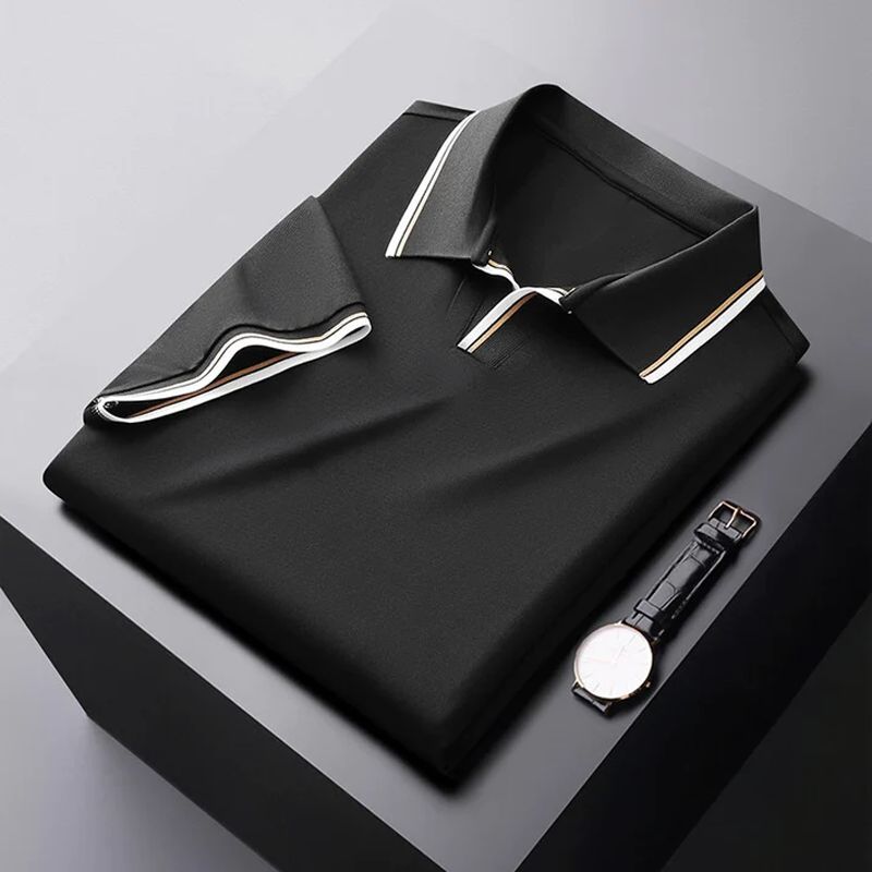 Elegantes, bequemes und atmungsaktives Herren-Polohemd in Luxusqualität