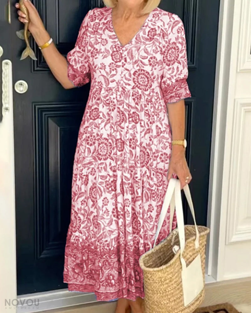 Kleid mit Daisy-Muster