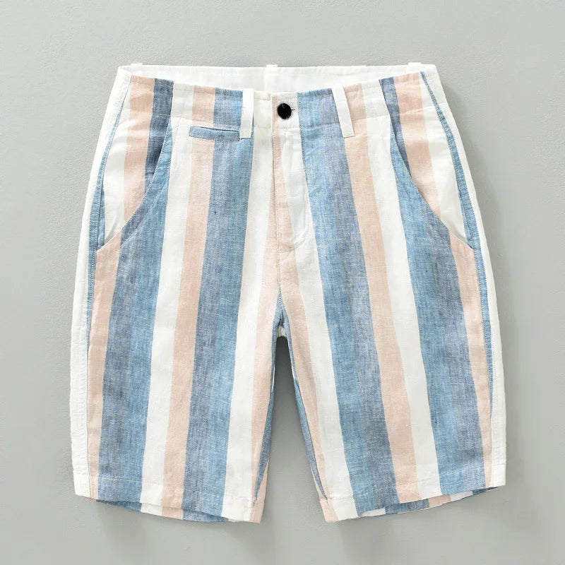Lucian Sommer-Leinen Shorts: Atmungsaktiv
