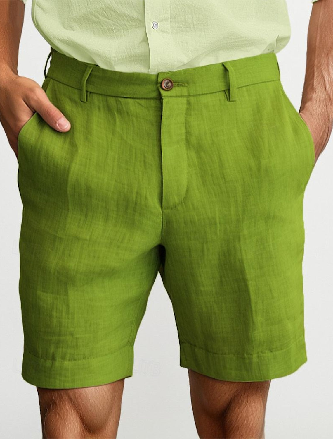 Leinen-Sommershorts – Atmungsaktiv – Laurens