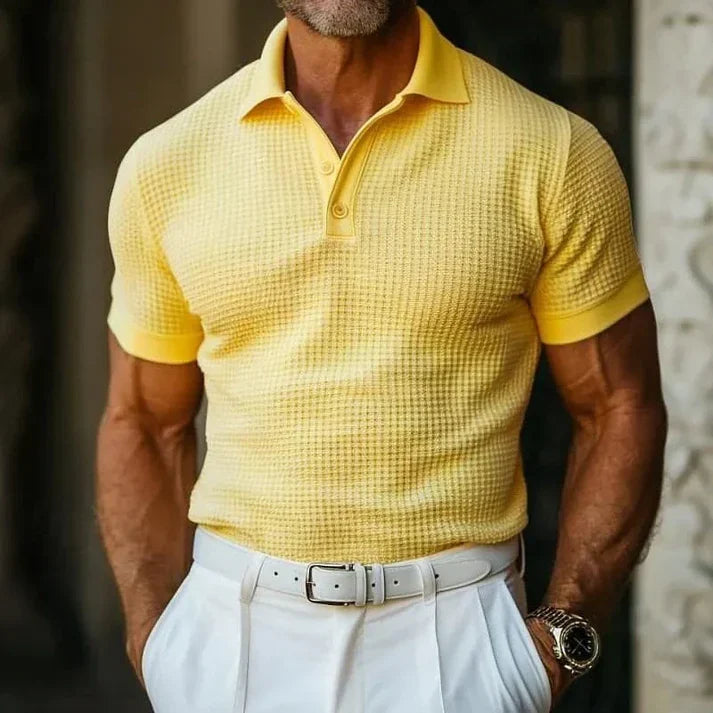 Gregory Herren Sommer-Polohemd Atmungsaktiv