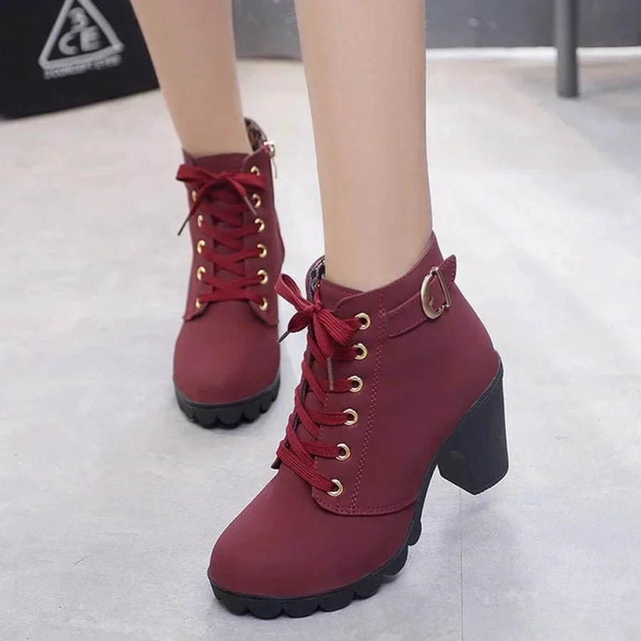 Krohn-e | Schnürstiefeletten Zum Aufpeppen Deines Herbst-Outfits
