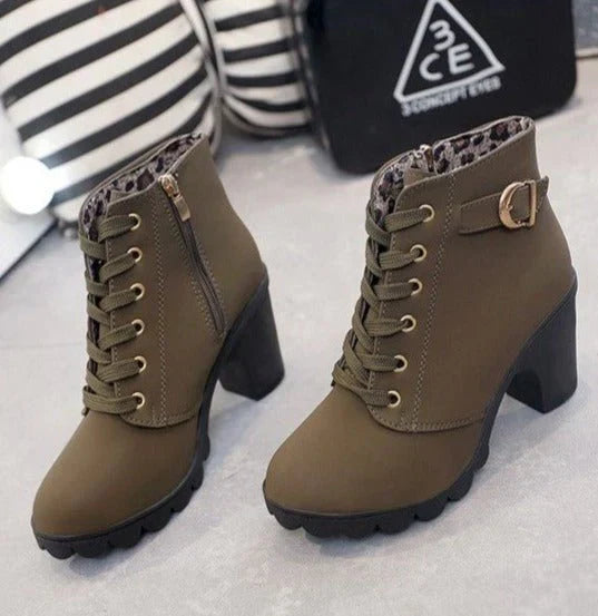 Krohn-e | Schnürstiefeletten Zum Aufpeppen Deines Herbst-Outfits