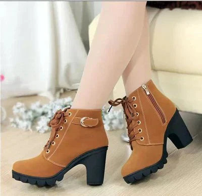 Krohn-e | Schnürstiefeletten Zum Aufpeppen Deines Herbst-Outfits
