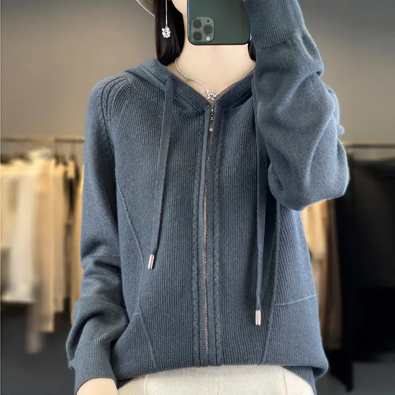 Krohn-e | Elegante Warme Damen Cardigan