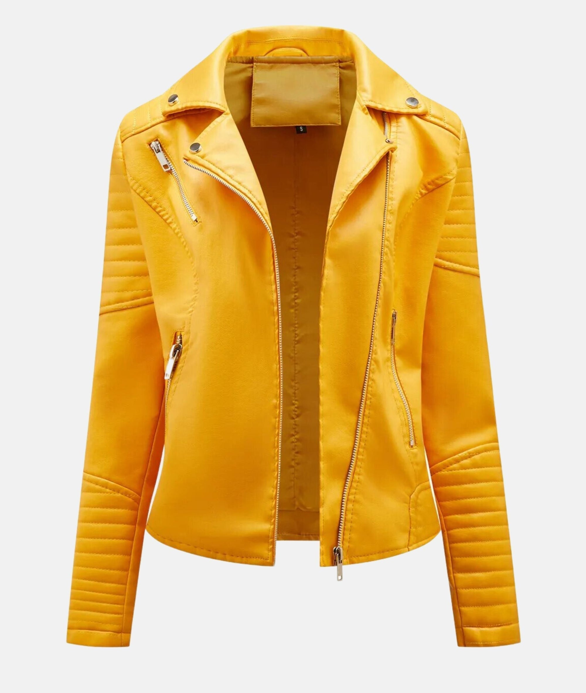 Krohn-e | Damen Kunstleder Bikerjacke