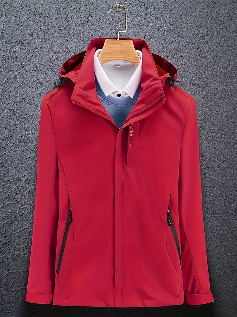 Krohn-e | Stylische Skijacke mit Kapuze Langarm