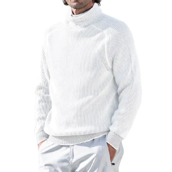 Krohn-e | Eleganter Rollkragenpullover für Männer
