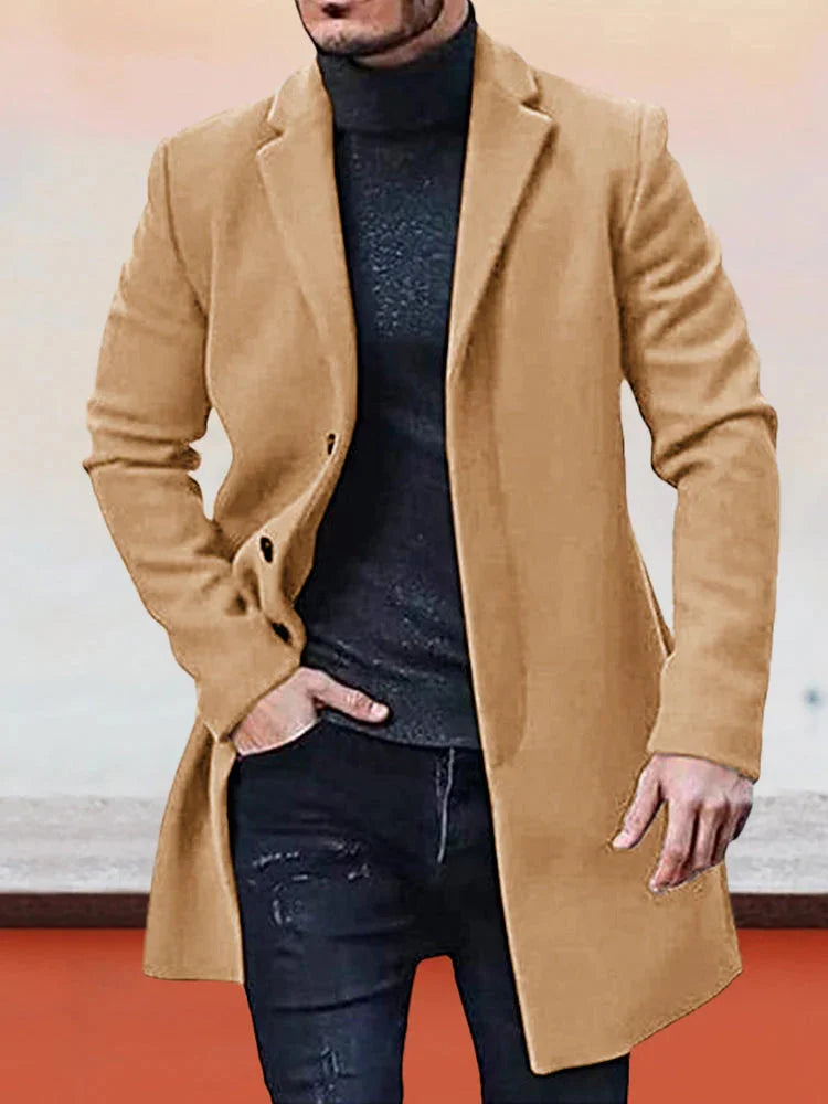 Krohn-e | Minimalistische Herrenjacke – schlicht & stilvoll