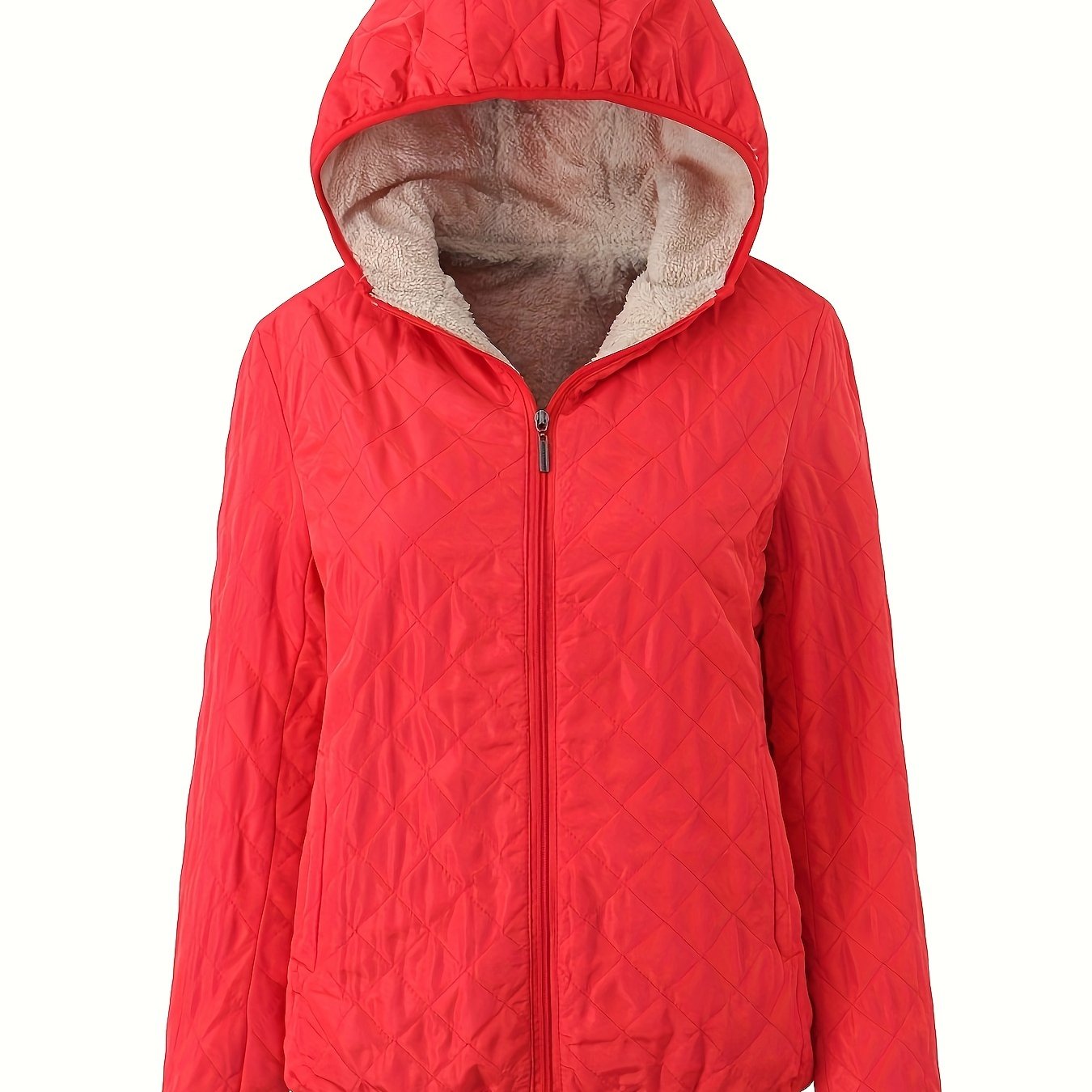 Krohn-e | Steppjacke mit Kapuze und Reißverschluss