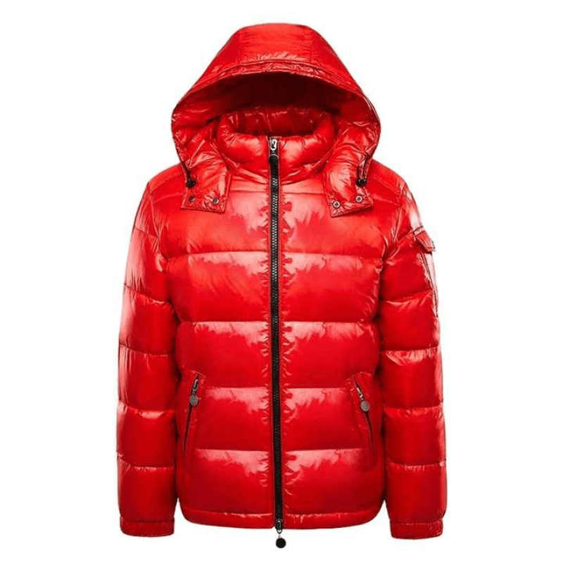 Krohn-e | Herren Slim Fit Daunenjacke