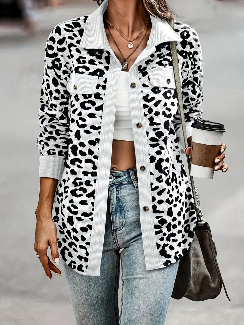 Krohn-e | Leopardjacke für Auffällige Outfits