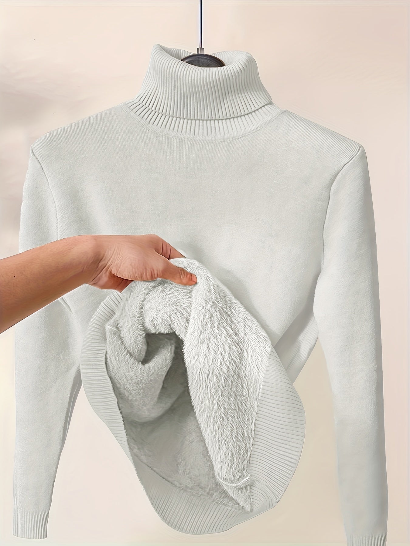 Krohn-e | Foret Rollkragenpullover Warm und Weich Perfekt für Den Winter