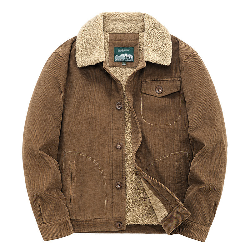 Herren-Cordjacke im Retro-Stil von Winston