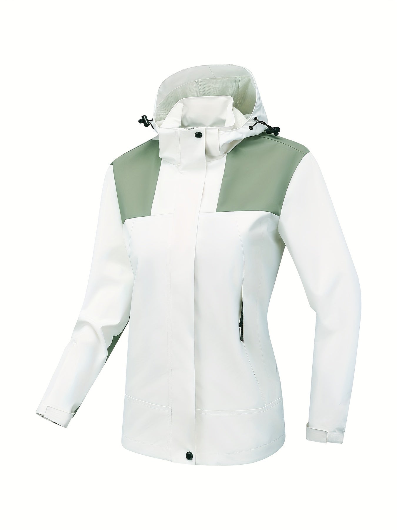 Krohn-e | Wasserdichte Sportjacke mit Kapuze für Damen