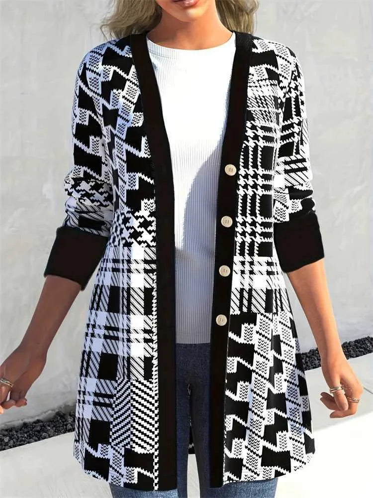 Krohn-e | Langarm Cardigan für Frauen