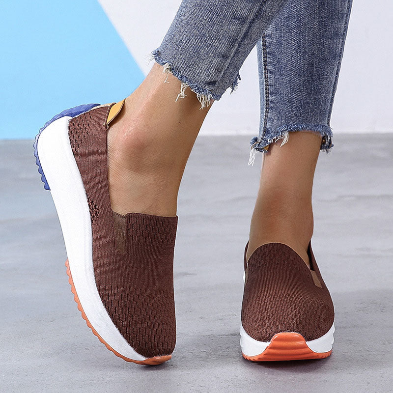 Damen Mesh Sneaker: Atmungsaktiv, Stützend und Stilvoll mit Ballenzeh-Korrektur