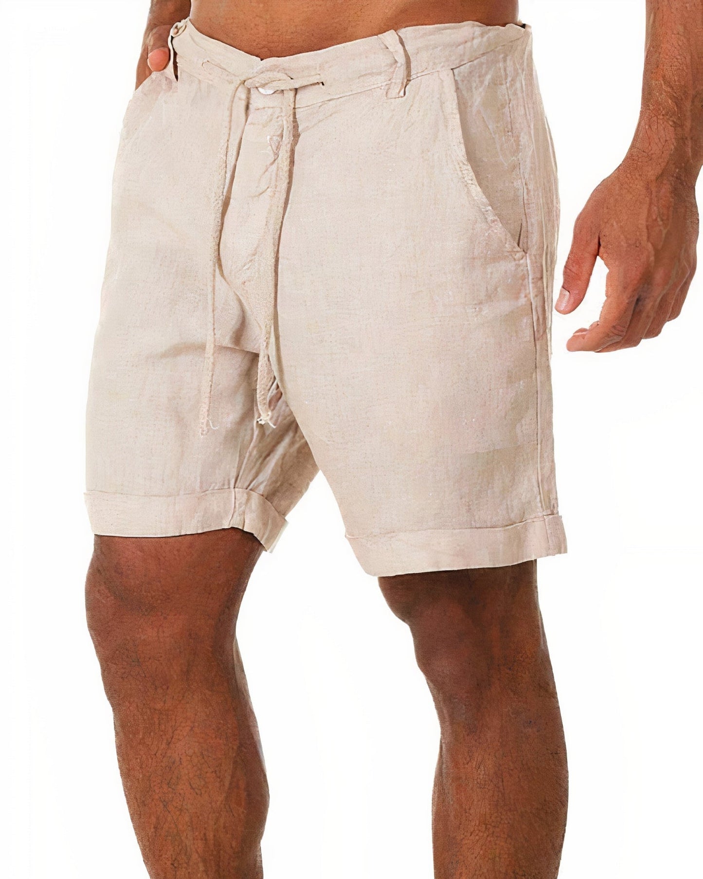 Leinen-Shorts für Herren - Modell Marek