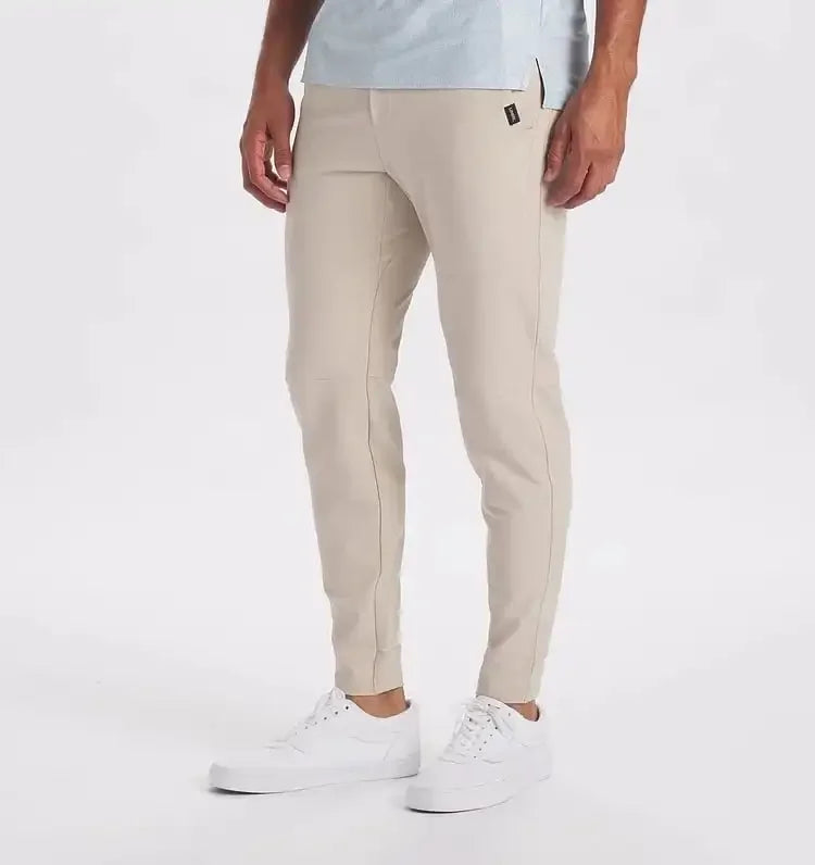 Herren Stretchhose Bassino: bequeme Freizeit-Hose mit Gummizug in verschiedenen Farben