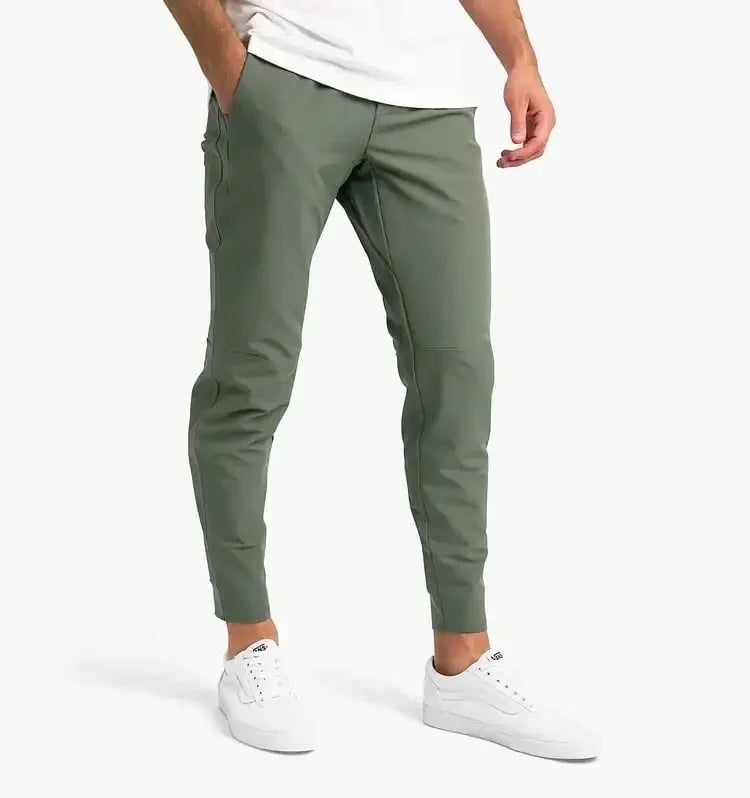 Herren Stretchhose Bassino: bequeme Freizeit-Hose mit Gummizug in verschiedenen Farben