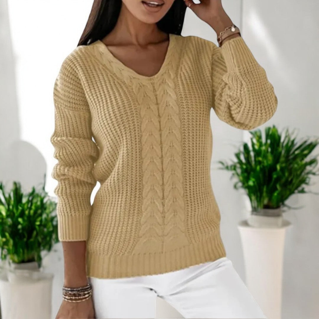 Krohn-e | skandinavischer Strickpullover für den Alltagsstil