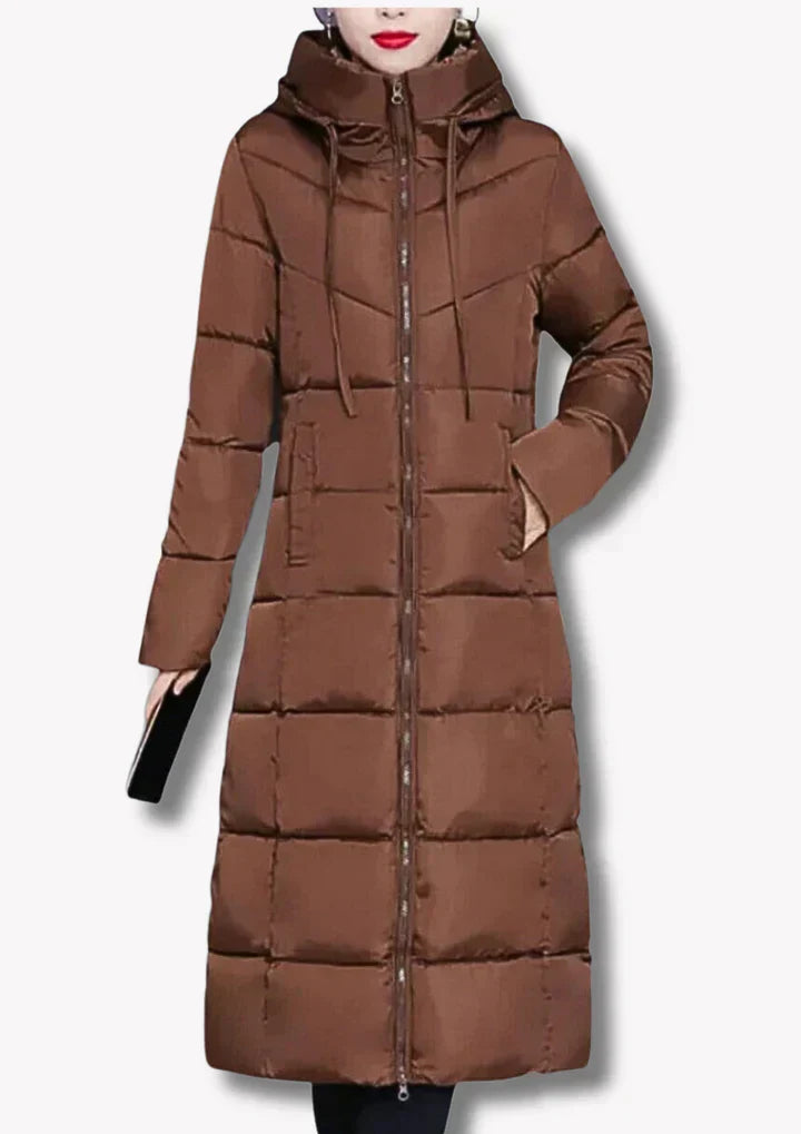 Krohn-e | Langer Mantel für Damen