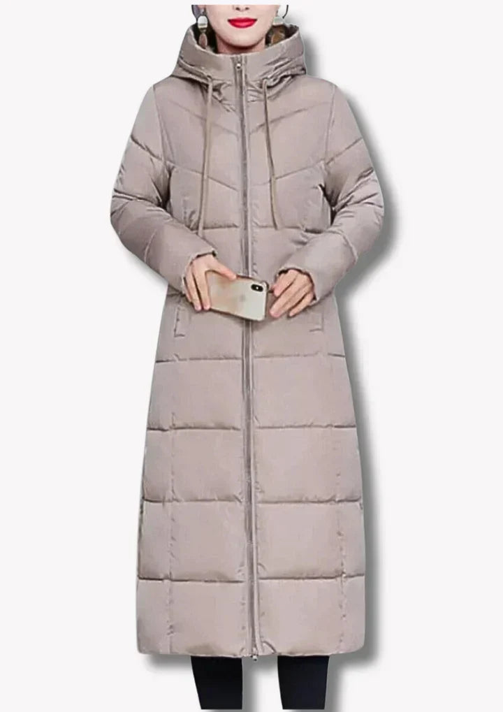 Krohn-e | Langer Mantel für Damen