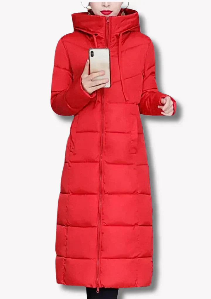 Krohn-e | Langer Mantel für Damen