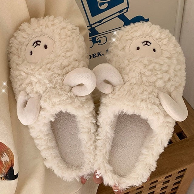 Krohn-e | Bequeme Damen Hausschuhe mit Tiermuster