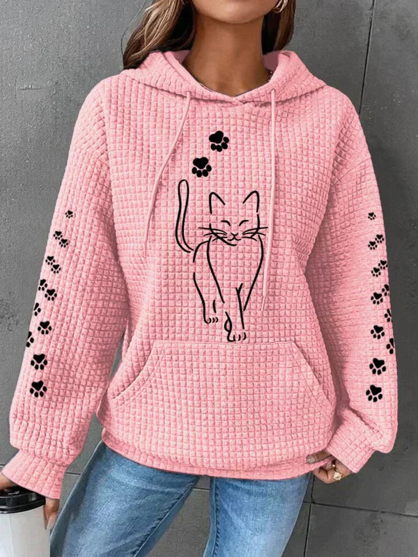 Komfortabler und warmer Damen Kapuzenpullover von Fudus