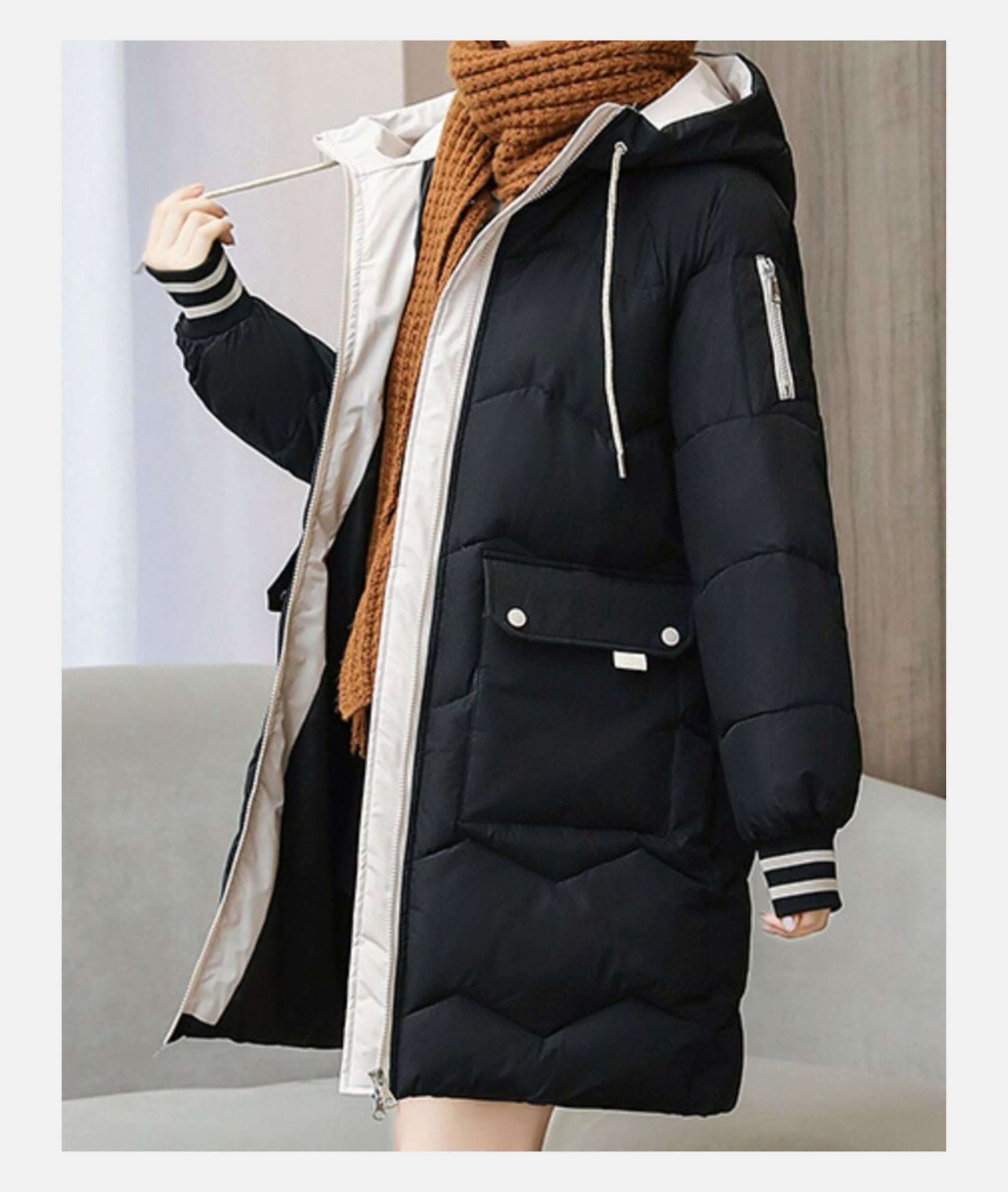 Krohn-e | Damen Wintermantel - Stylisch & Warm