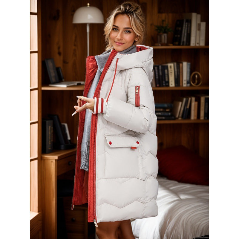 Krohn-e | Gefütterte Kapuzenjacke für Damen