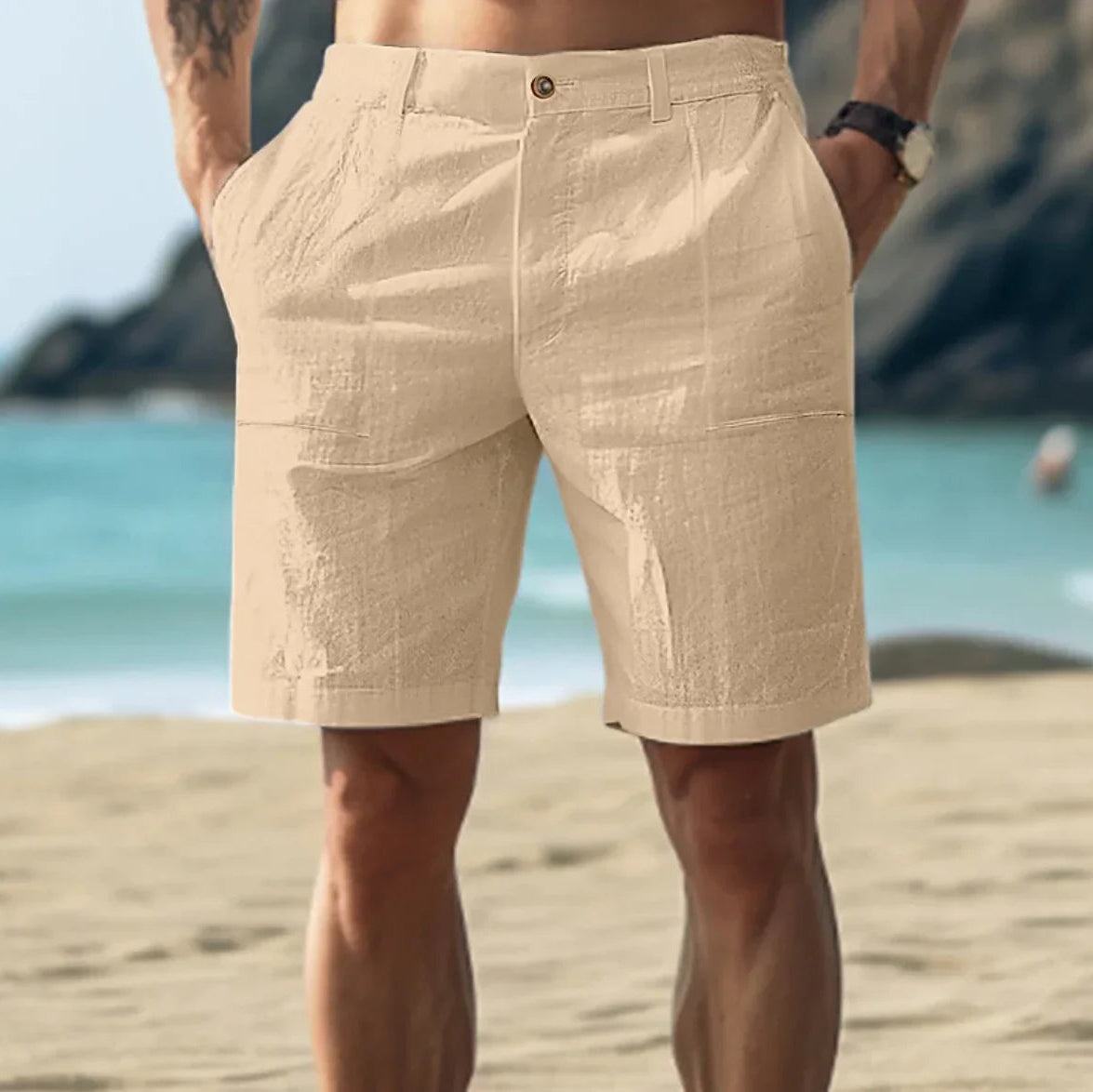 Leinen Shorts Dagobert: Bequeme Freizeitkleidung für den Sommer