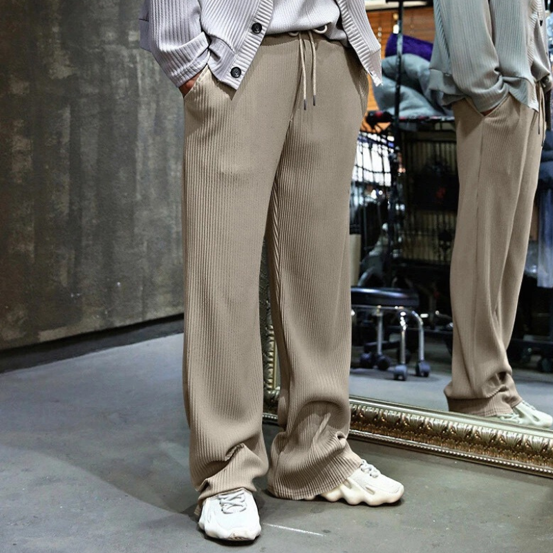 Komfortable gerippte Sommerhose Edwardo