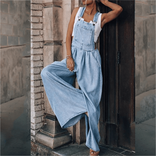 Komfortabler Denim-Overall - Valeska