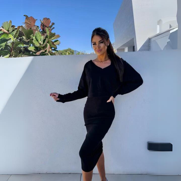 Komfortables Pullover-Kleid Set - Aurelia