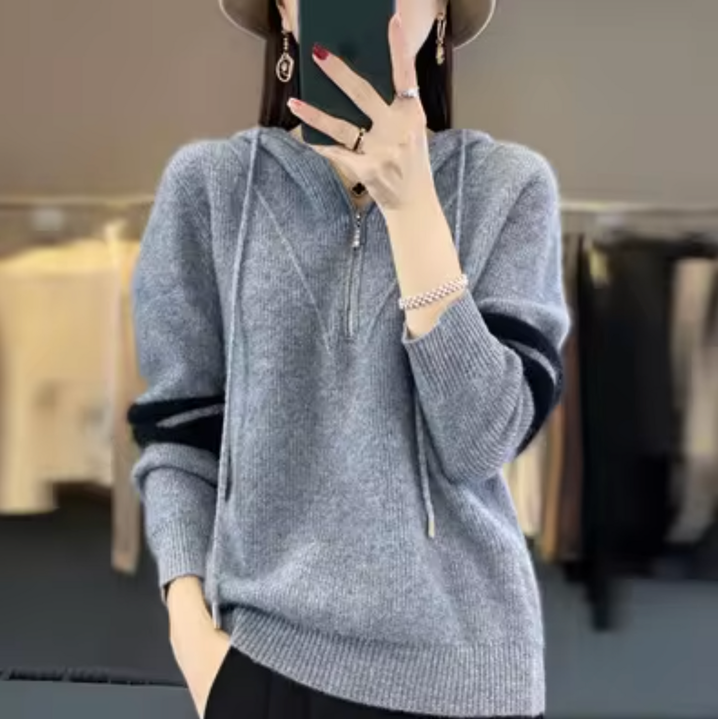 Kapuzenpullover Olea