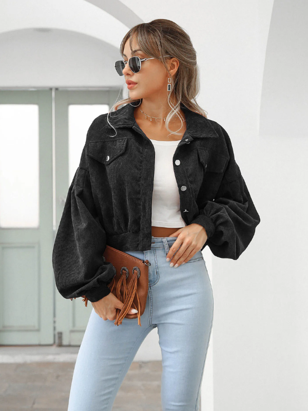 Krohn-e | Cropped Bomberjacke - Lässig & Stilvoll