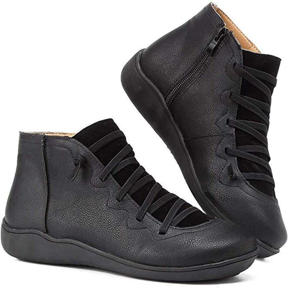 Krohn-e | Fake-Leder Stiefeletten Für Einen Modischen Look