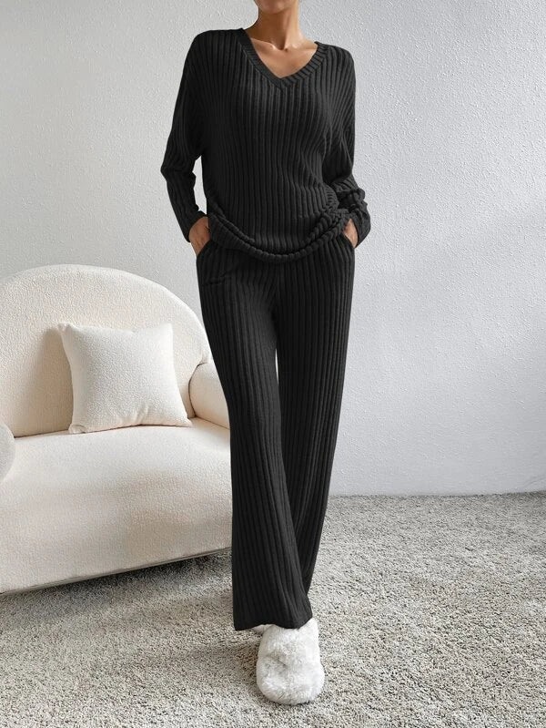 Damen-Strickset: Lucia Hose und Pullover