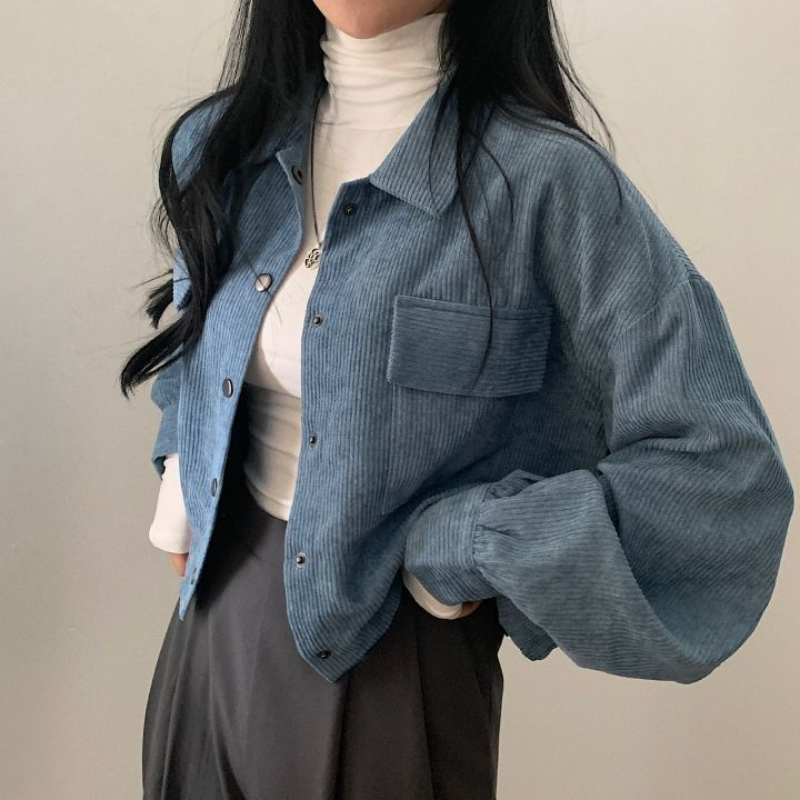 Krohn-e | Gekürzte Cordjacke