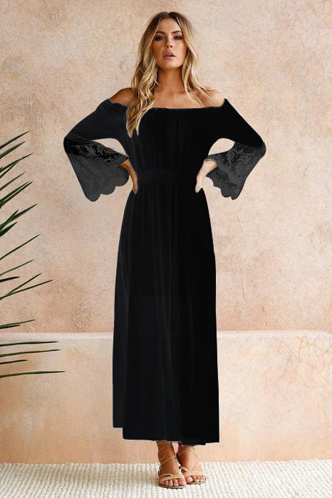 Chizuru: Sexy Lace Maxi Beach Dress