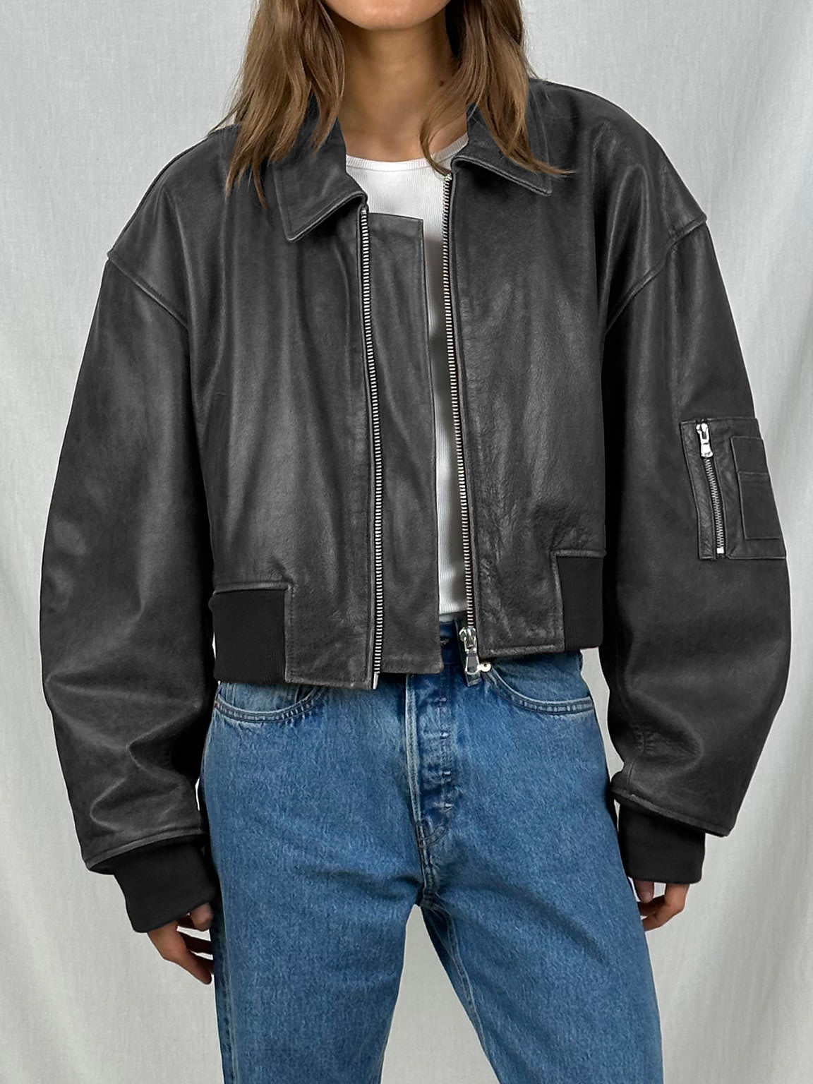 Chique dames leren bomberjack