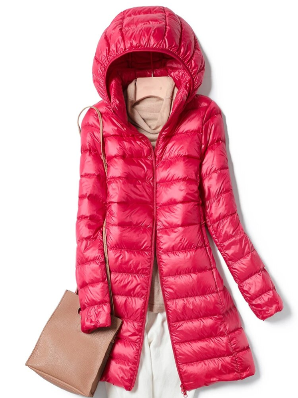 Krohn-e | Lang Daunenjacke - Schön Warm & Stilvoll